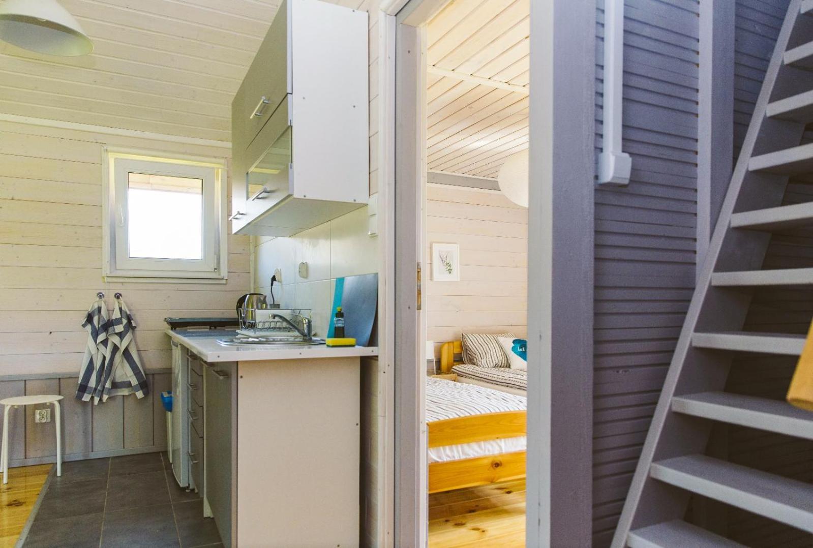Surf Domki Habenda Z Sauna Ogrodowa Sarbsk Exterior foto