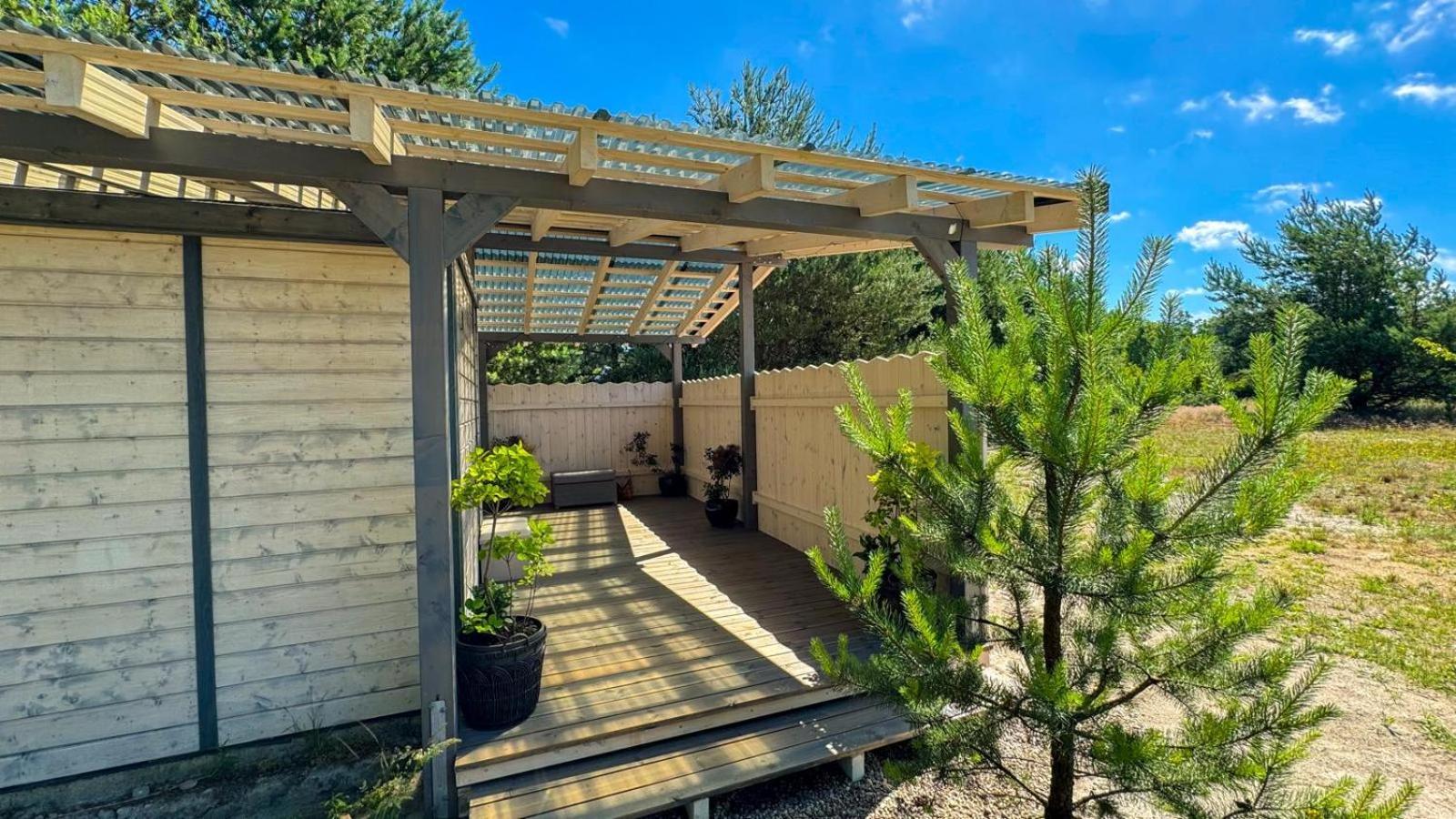 Surf Domki Habenda Z Sauna Ogrodowa Sarbsk Exterior foto